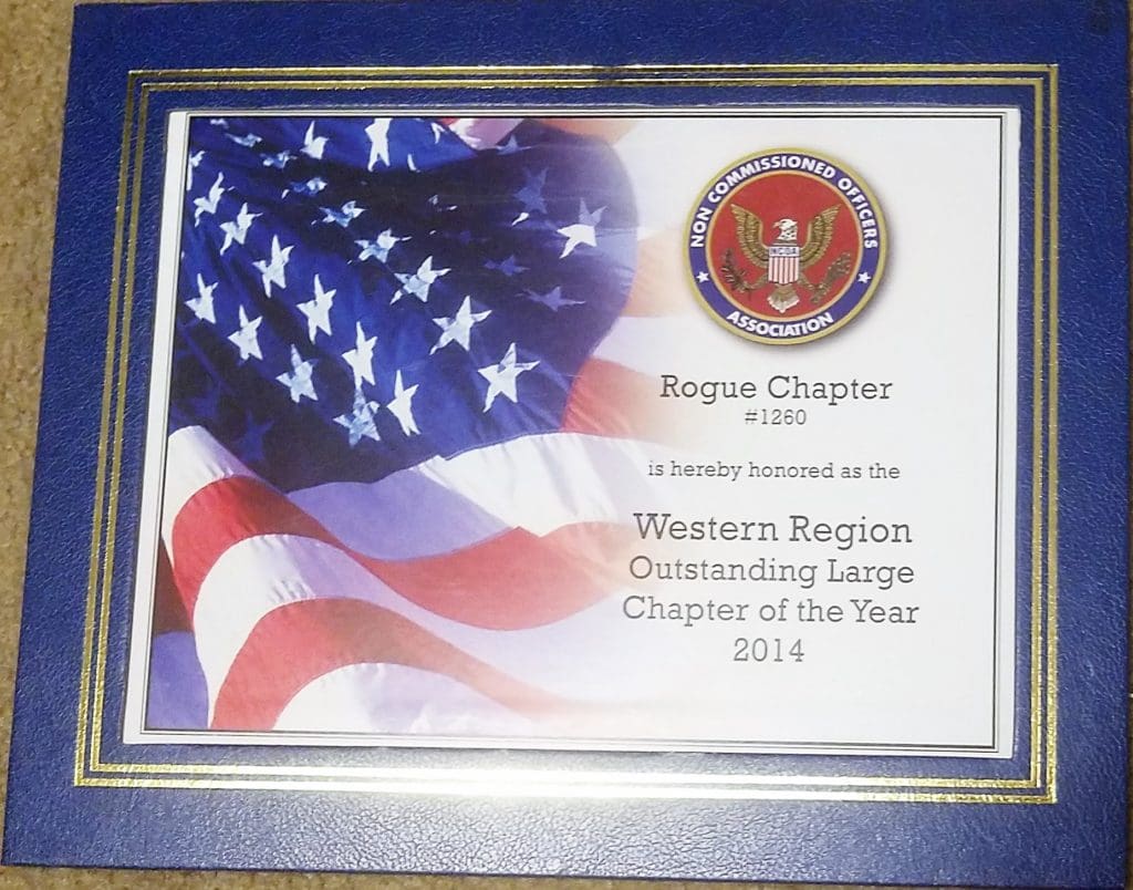 Western Region Outstanding Large Chapter of the Year 2014